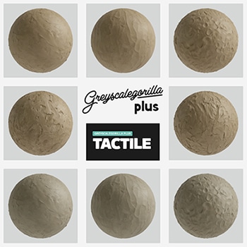Greyscalegorilla Plus – Tactile – materials for Cinema 4D [Arnold, Octane, Redshift]