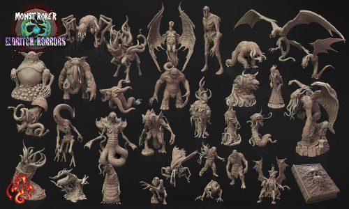 [3D Print] Crippled God Foundry – Monstrober V – Eldritch Horrors