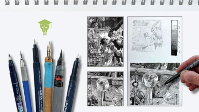 UDEMY, Chloe Gendron | Accelerate Your Learning with Master Studies in Pen and Ink (2025) PCREC [EN]