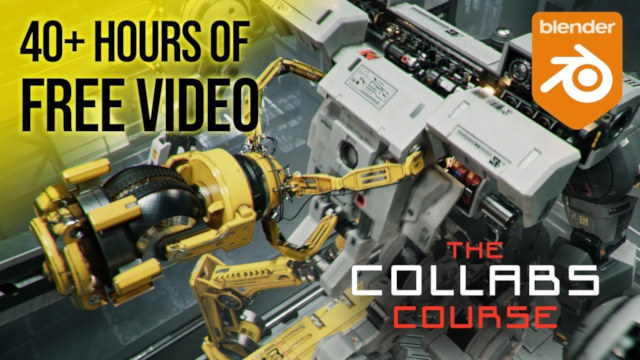 CG COOKIE, KENT TRAMMELL | The Collabs Course: A Raw Look Into Remote Blender Production (2024) PCREC [EN]