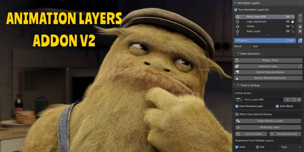 Animation Layers for Blender Full Version Free Download