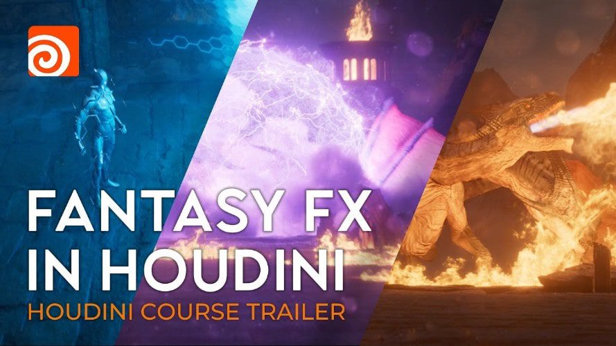 Rebelway – Fantasy FX in Houdini Free Download