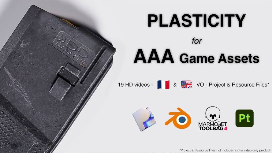 FlippedNormals – Plasticity for AAA Game Assets Free Download