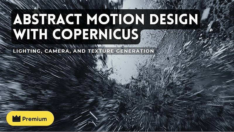 Houdini School – HS-121 – Abstract Motion Design Copernicus Free Download