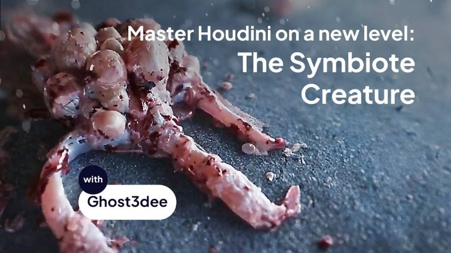 Motion Design Academy – Mastering Houdini on a new level The Symbiote Creature Free Download