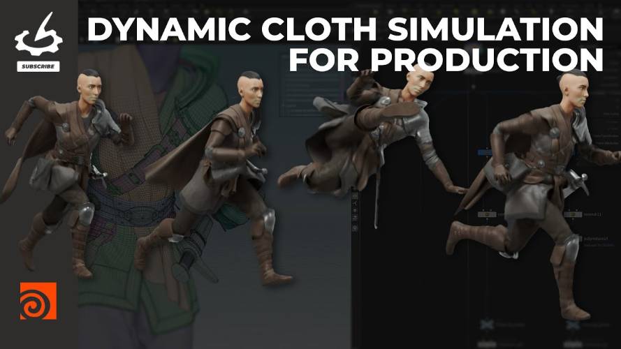 The Gnomon Workshop – Dynamic Cloth Simulation for Production Professional Houdini Workflow with Salah Hussein Free Download