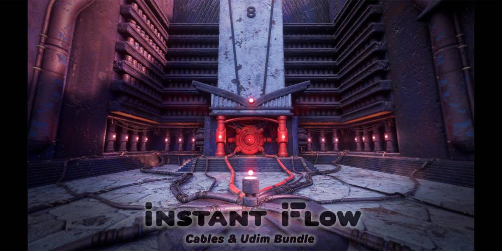 Instantflow : Cables & Udim Bundle for Blender Full Version Free Download