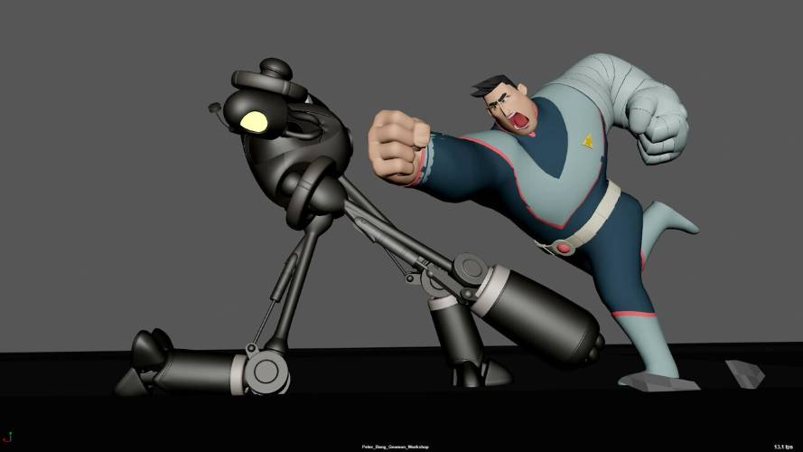 The Gnomon Workshop – Animating a Complex Fight Action Sequence in Maya Free Download