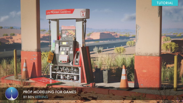 artstation – authoring props for games 2020