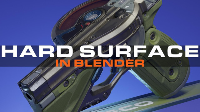 Hard Surface in Blender (Part 1-2)