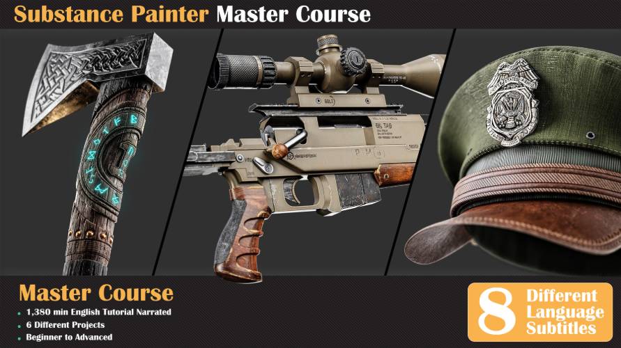 ArtStation – Substance Painter Master Course Free Download