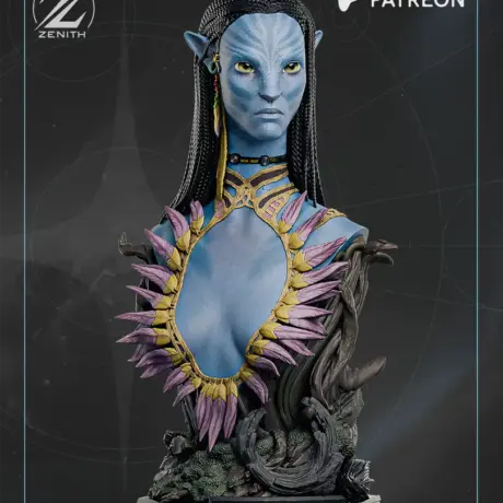 3D print – Cults3D – ZEZ Studio – NEYTIRI AVATAR BUST [STL]