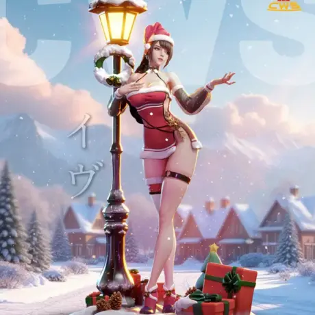 3D print – CW Studio – Eve (Santa Outfit) [STL]